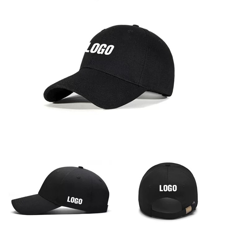 Custom Cotton Baseball Cap with Logo