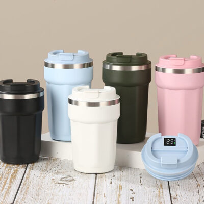 Stainless Steel Double-Wall Insulated Coffee Cup