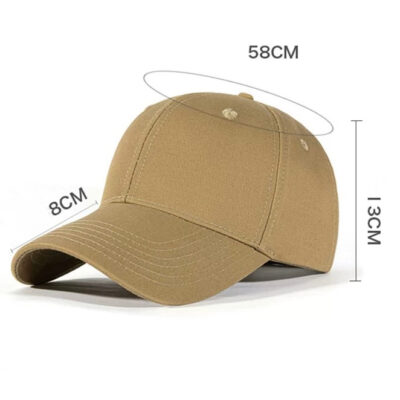 Custom Cotton Baseball Cap with Logo