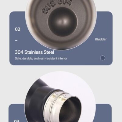 Stainless Steel Cola Shape Vacuum Insulated Bottle – 350ml/500ml/750ml/1000ml