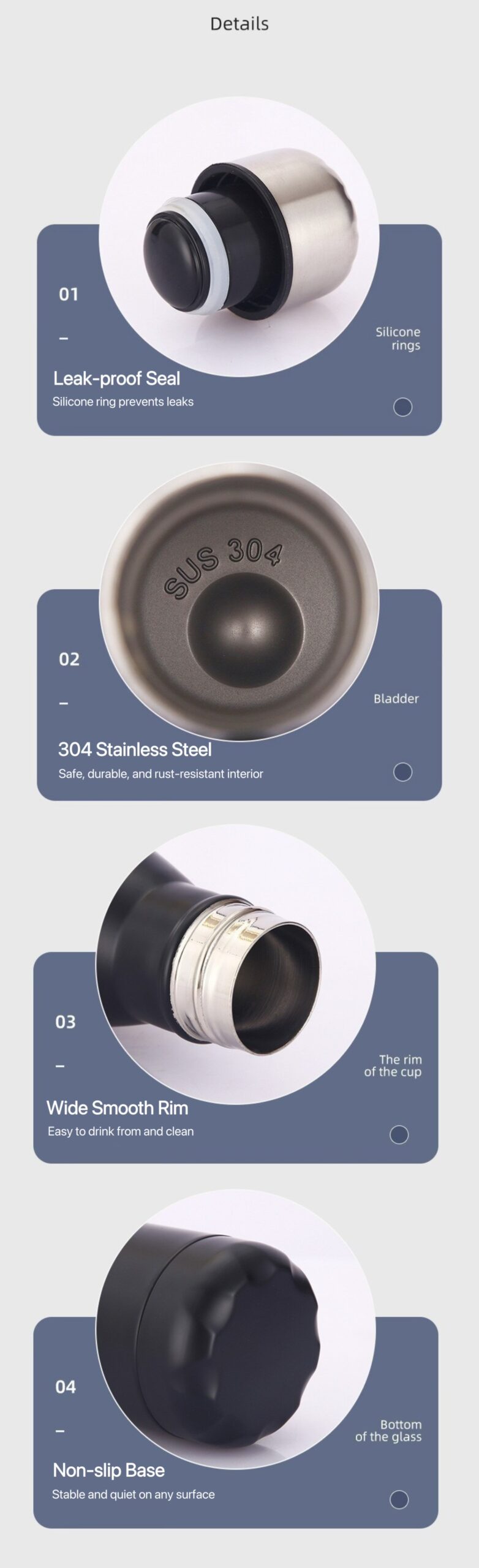 Stainless Steel Cola Shape Vacuum Insulated Bottle – 350ml/500ml/750ml/1000ml