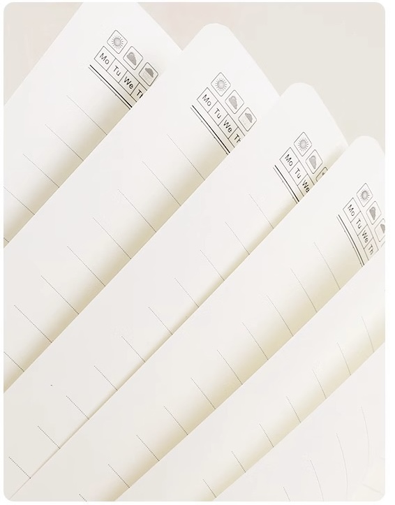 A5 Leather Notebook with Phone Stand & Logo Printing