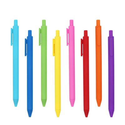 Custom Plastic Ballpoint Pen with Soft-Touch Finish – Promotional & Logo Printable