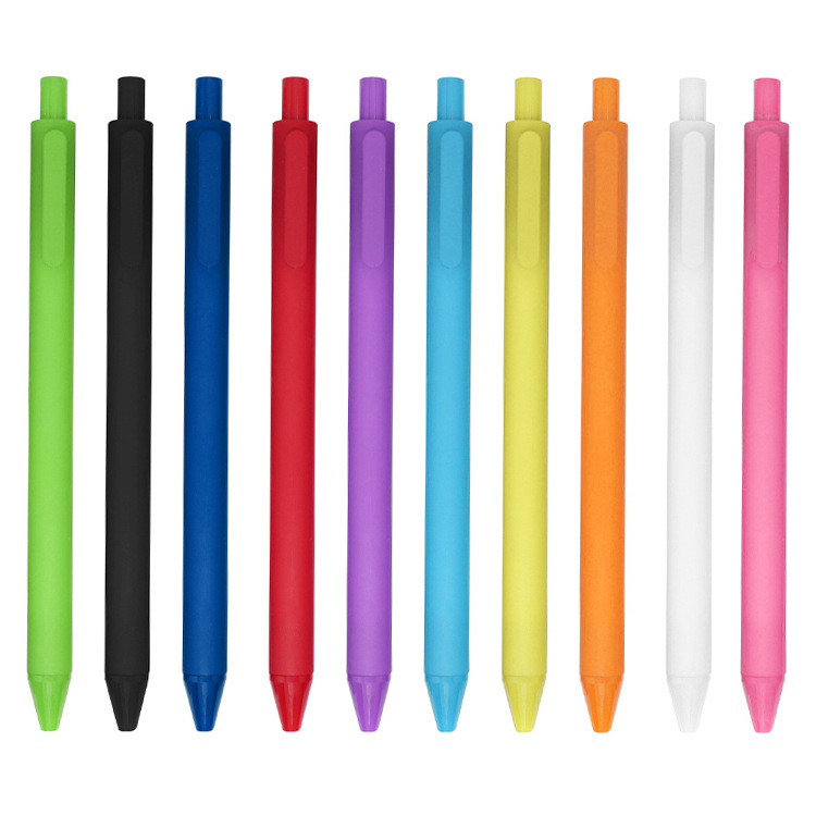 Custom Plastic Ballpoint Pen with Soft-Touch Finish – Promotional & Logo Printable
